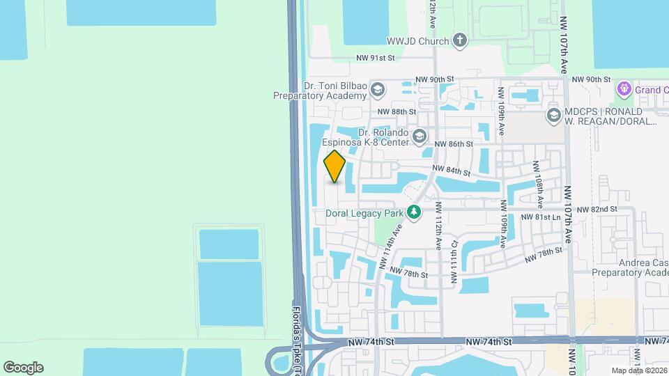 8324 NW 115th Ct Mapa y Detalles de la Ubicación