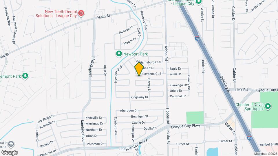 2114 Yorktown Ct N Map and Location Details