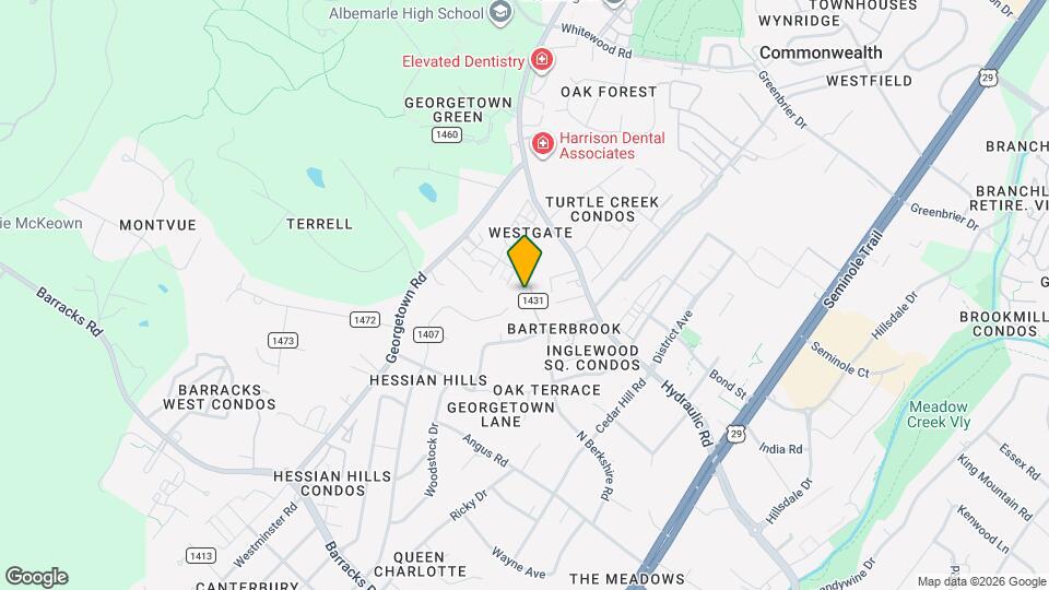 2455 N Berkshire Rd Map and Location Details