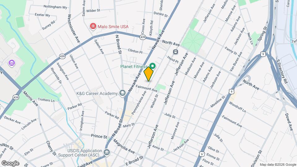 612 Pennsylvania Ave, Unit 612 FL2 Map and Location Details