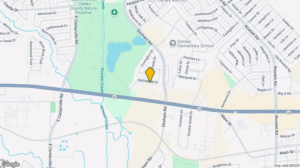 1418 Battlefield Dr Map and Location Details