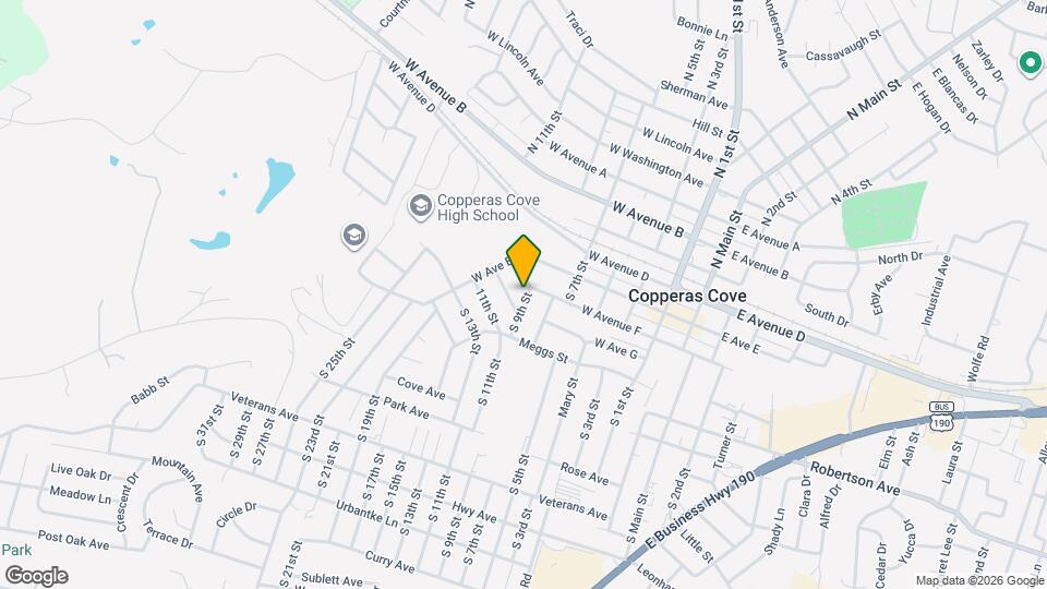 502 S 9th St Map and Location Details