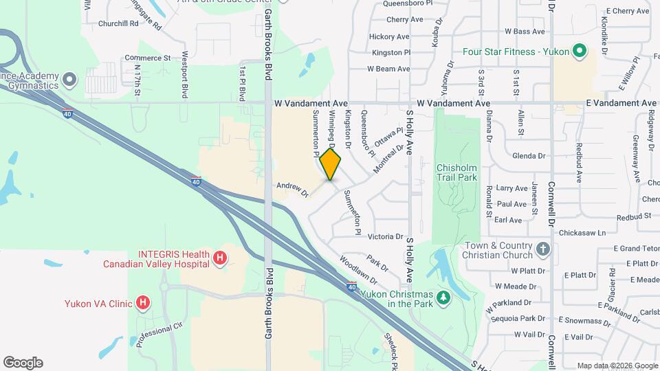 1321 Summerton Pl Map and Location Details