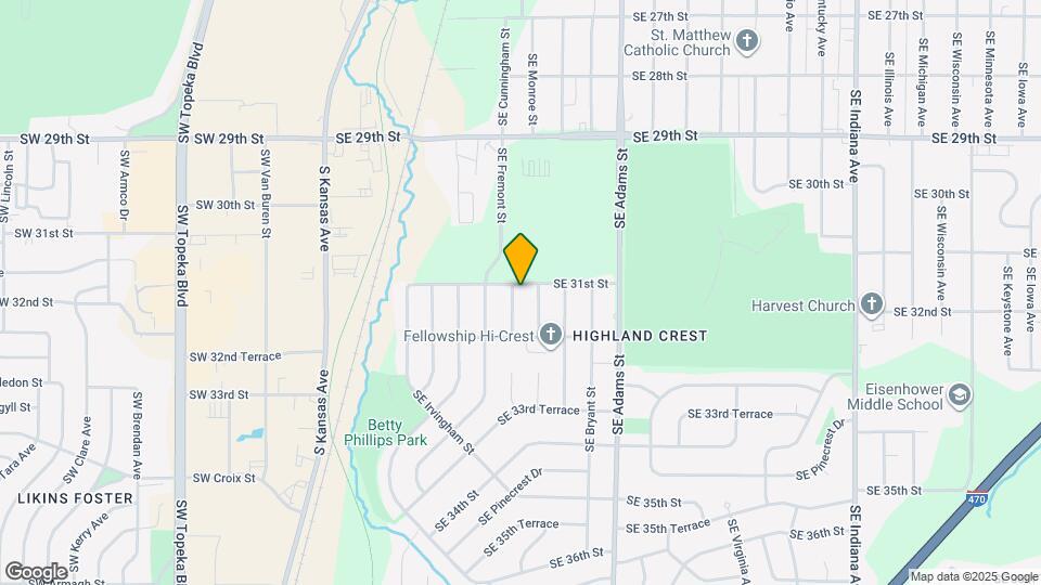 3104 SE Emerson St Map and Location Details