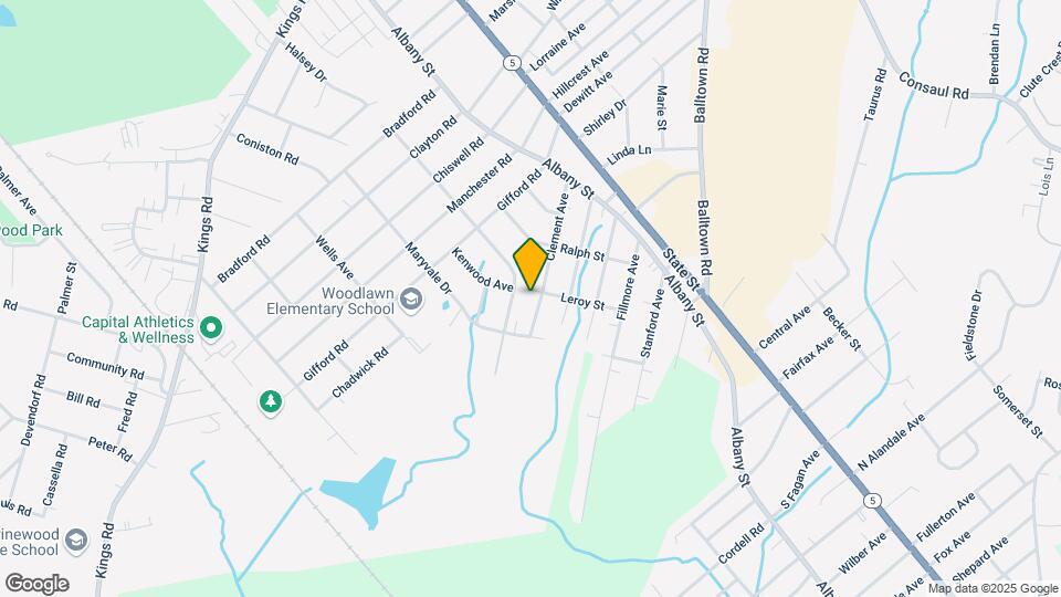 203 Clement Ave Mapa y Detalles de la Ubicación