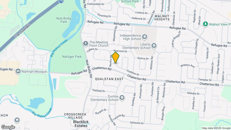 2987 Olivette Rd Map and Location Details