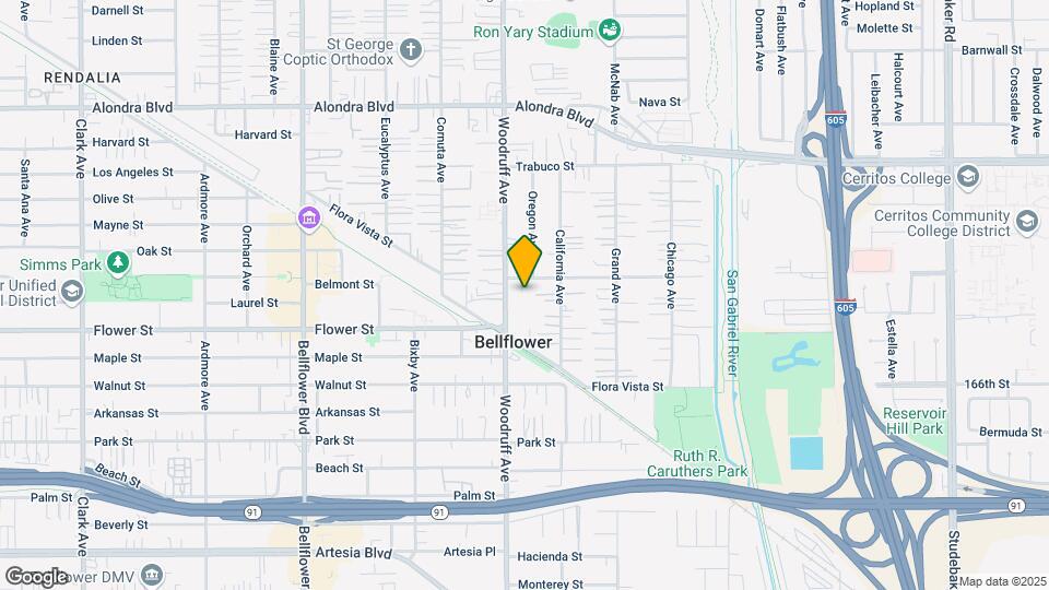 616 Woodruff Apartments Map and Location Details