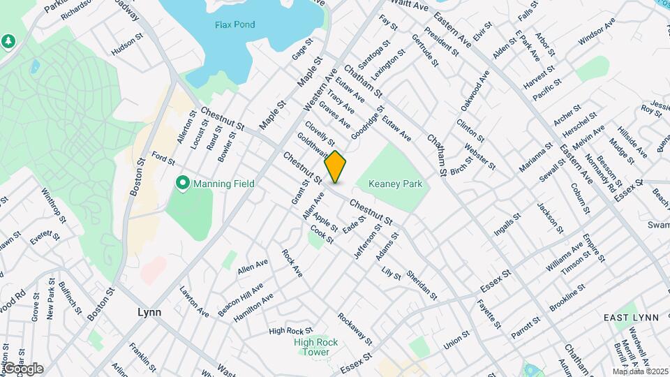 425 Chestnut St-Unit -1 Map and Location Details