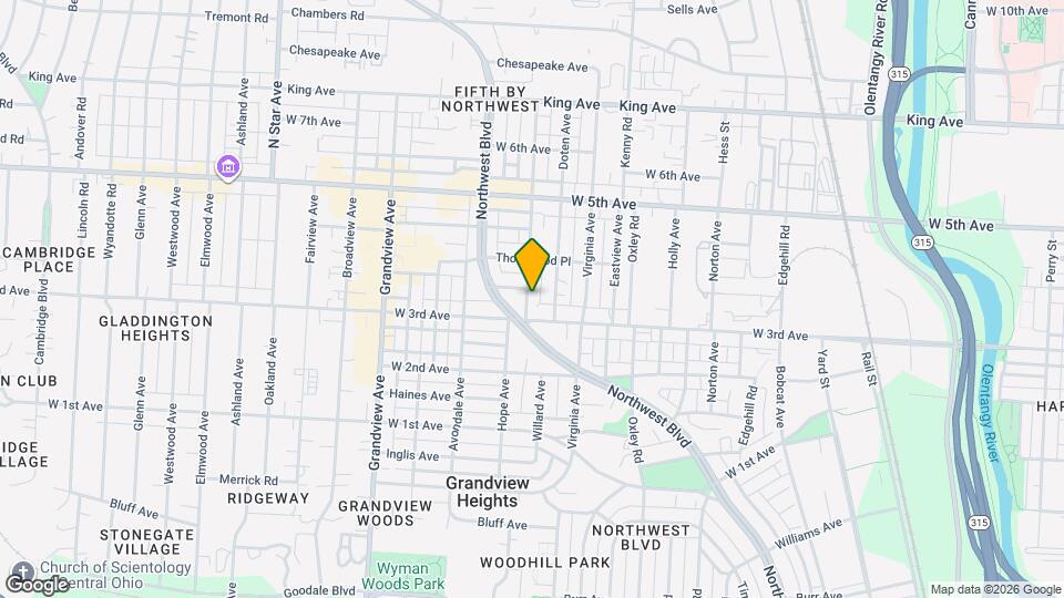 1324 Meadow Rd Mapa y Detalles de la Ubicación