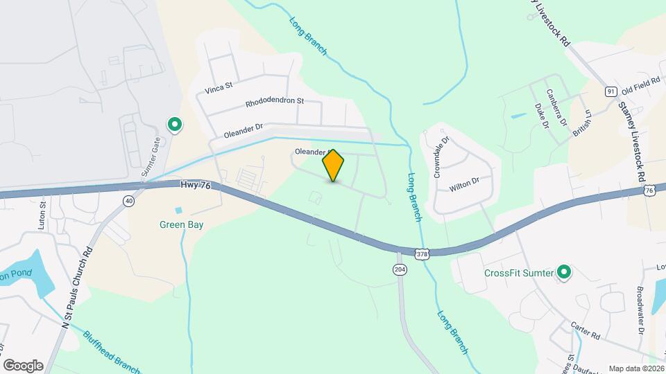 3590 Oleander Dr Map and Location Details