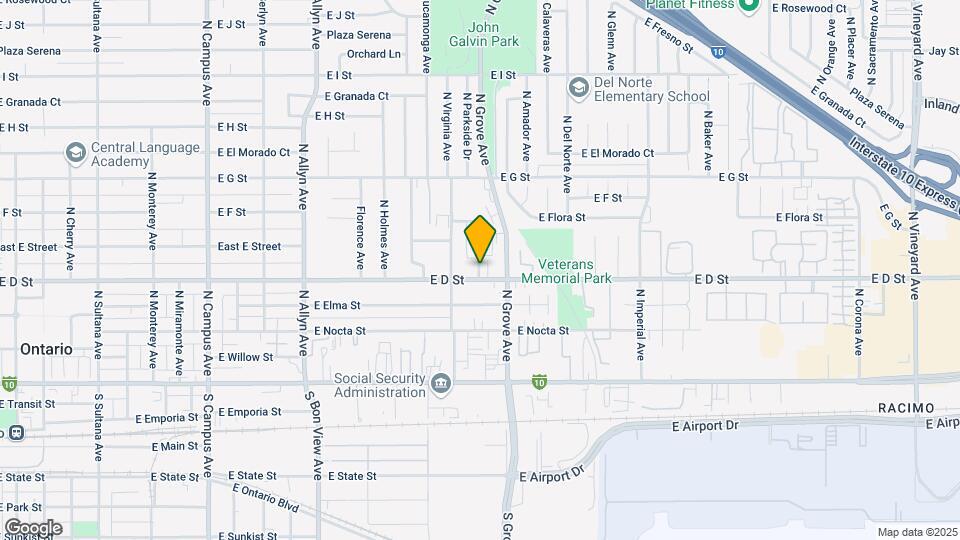 427 N Parkside Dr Map and Location Details