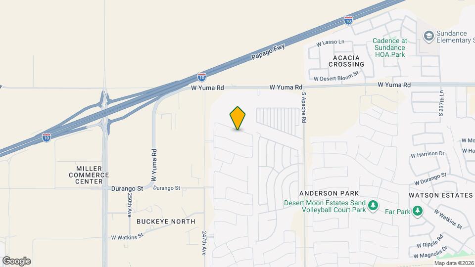 24547 W Pima St Map and Location Details