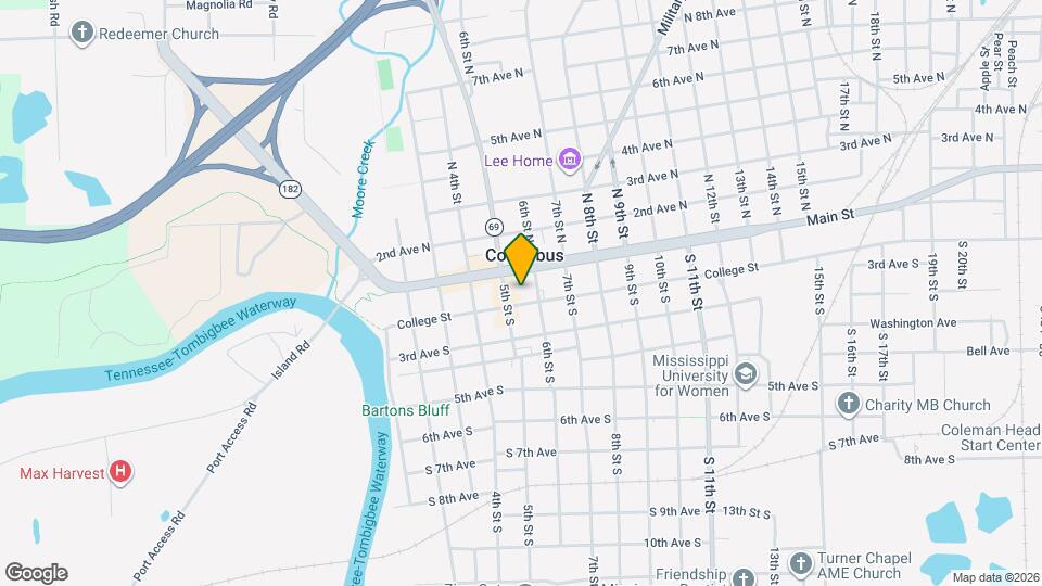 515 College St, Unit A Mapa y Detalles de la Ubicación