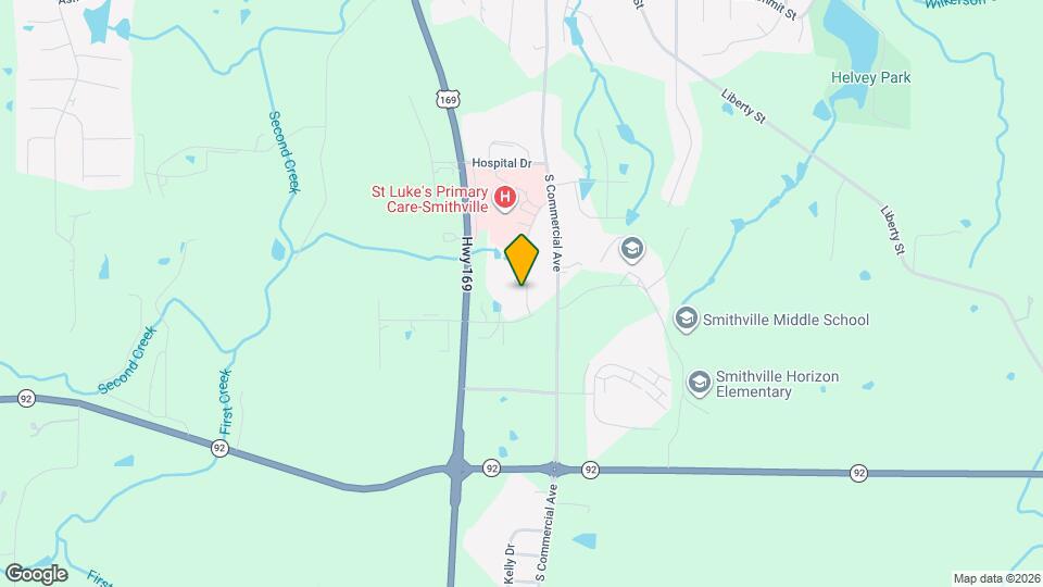 The Villas of Smithville Map and Location Details