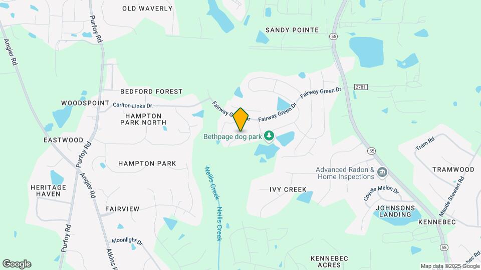 2121 Bethpage Dr Map and Location Details