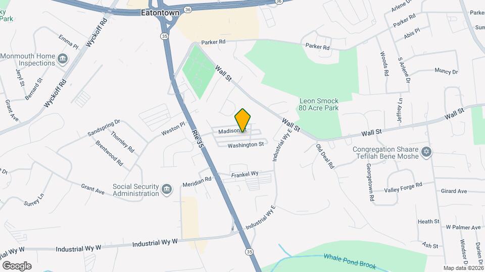 335 Adams St Map and Location Details