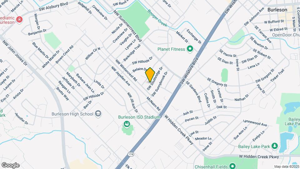 820 SW Southridge Dr Map and Location Details