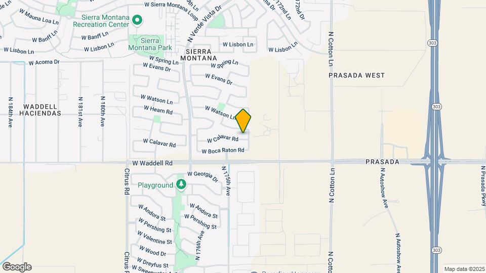 17432 W Calavar Rd Map and Location Details