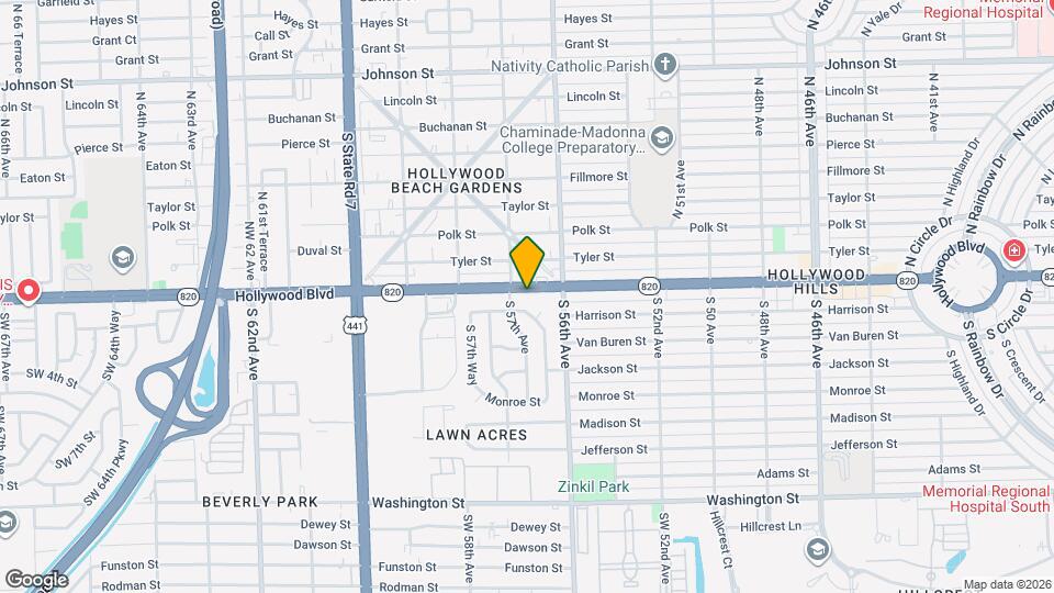 5630 Hollywood Blvd Map and Location Details