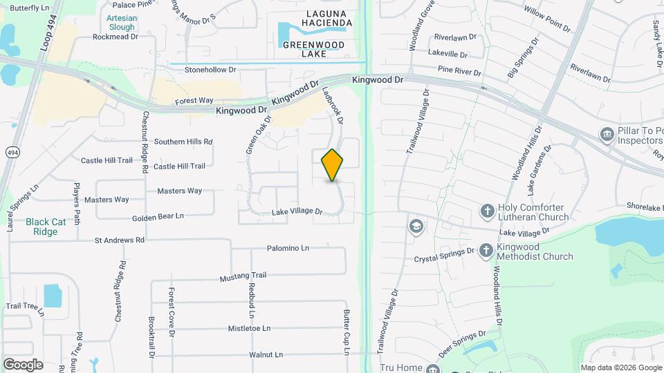 1735 Wilderness Park Ct Mapa y Detalles de la Ubicación