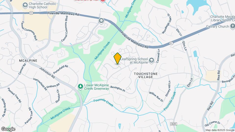 6611 Bevington Ridge Rd Map and Location Details