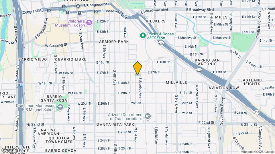 717 S 2nd Ave Map and Location Details
