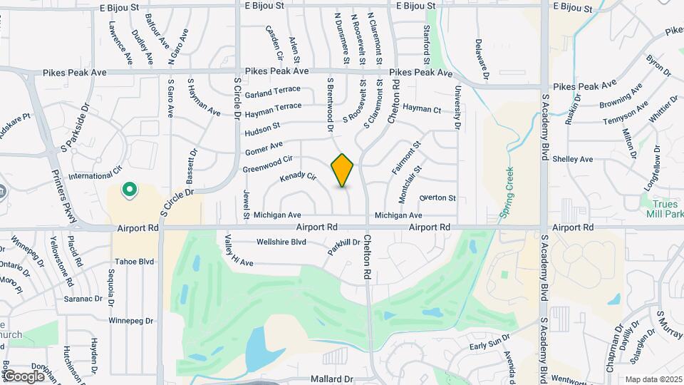 3403 Greenwood Cir Map and Location Details