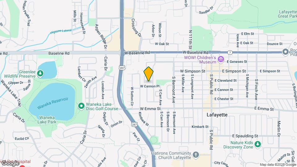 712 W Cleveland Cir Map and Location Details