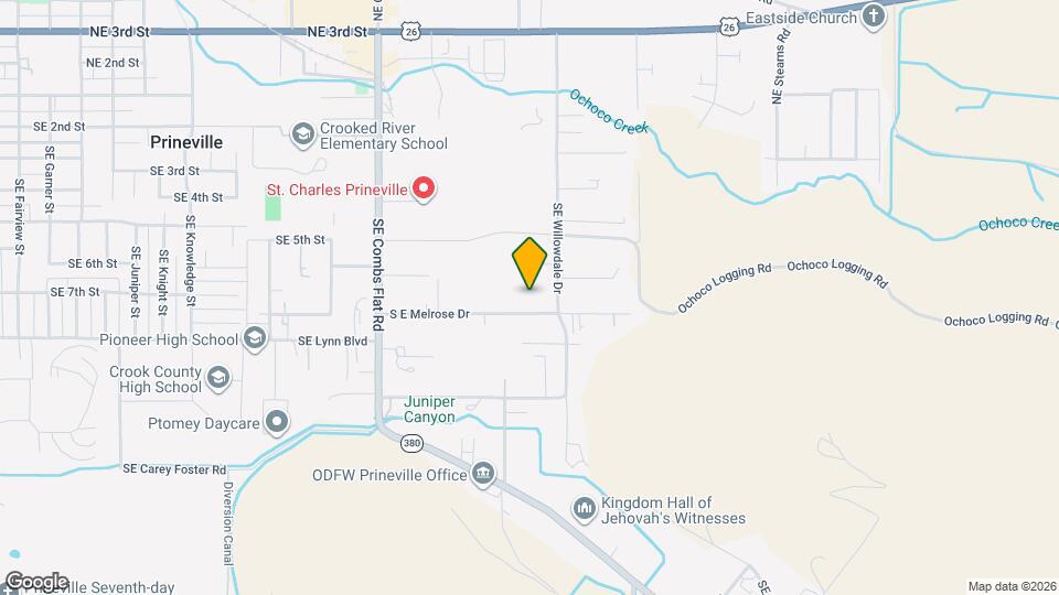 2141 S E Melrose Dr Map and Location Details