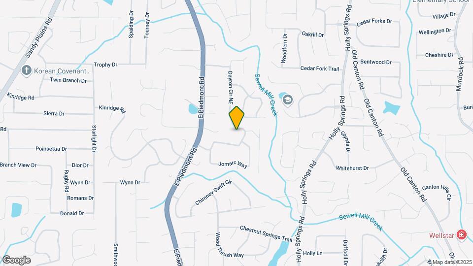 2071 Dayron Cir NE Map and Location Details