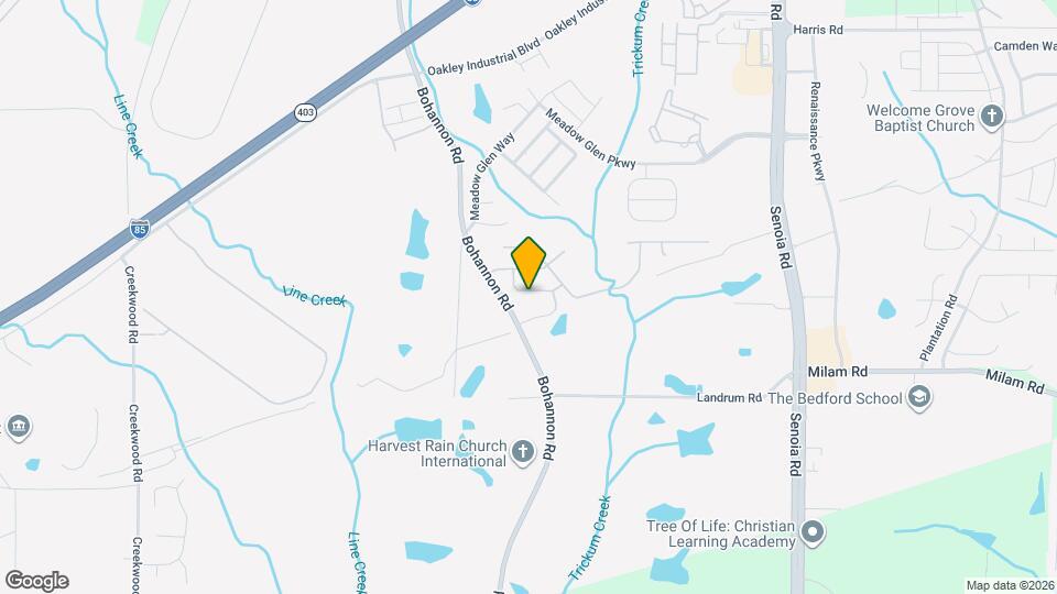 6010 Horseshoe Ln Map and Location Details