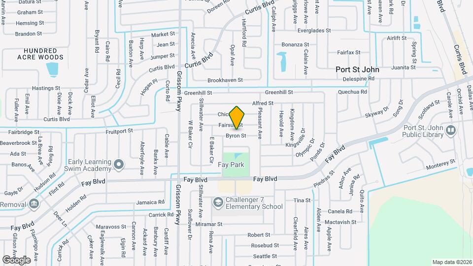 4750 Byron St Mapa y Detalles de la Ubicación