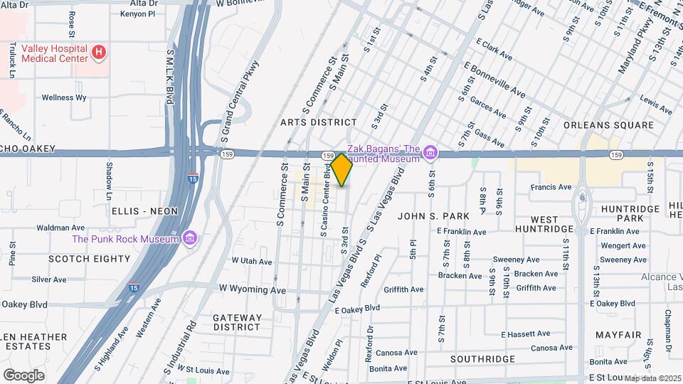 Gemma Arts District Map and Location Details