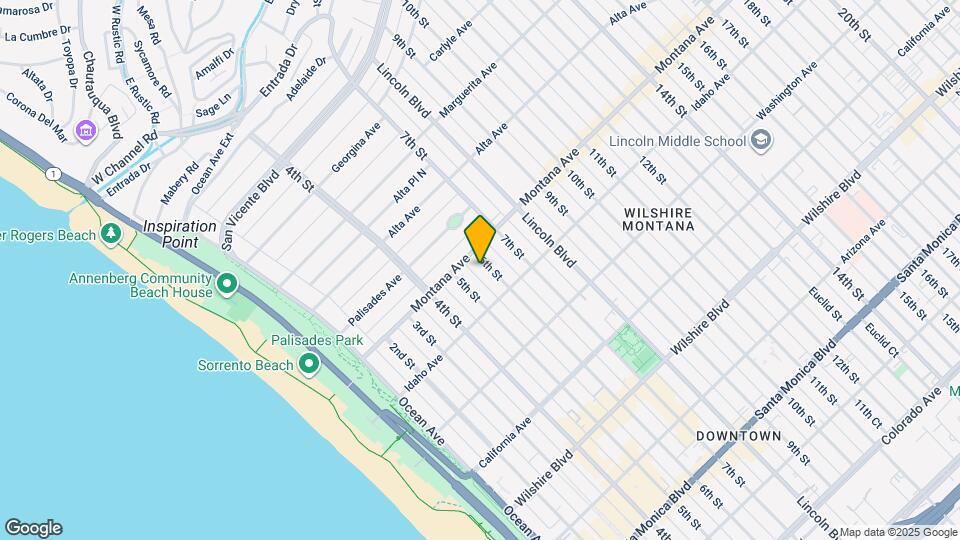 818 6th St Map and Location Details