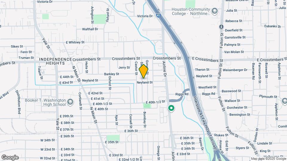 4208 Delhi St Map and Location Details