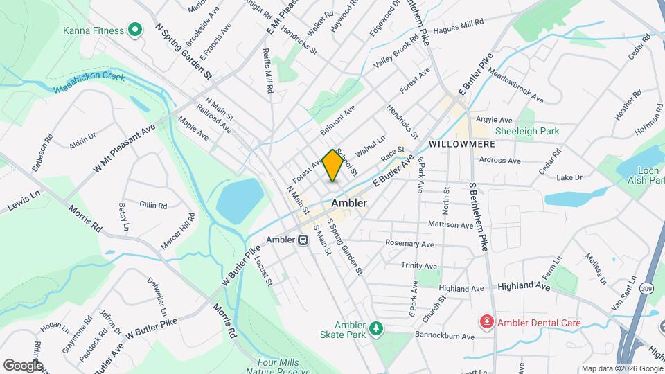 30 N Ridge Ave, Unit A Mapa y Detalles de la Ubicación