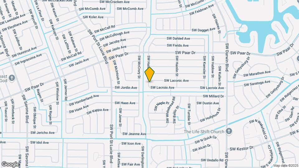 586 SW Laconic Ave Map and Location Details