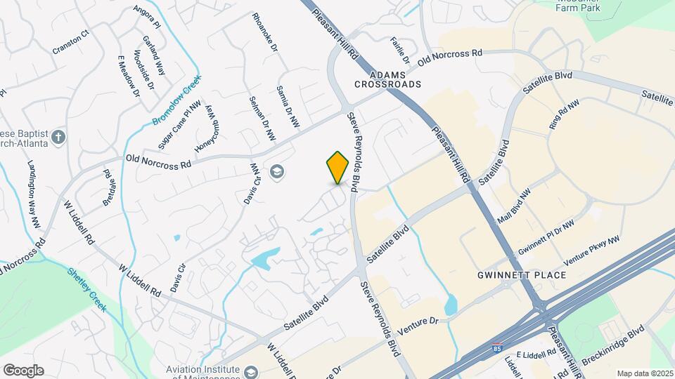 3800 Dandridge Way NW Map and Location Details