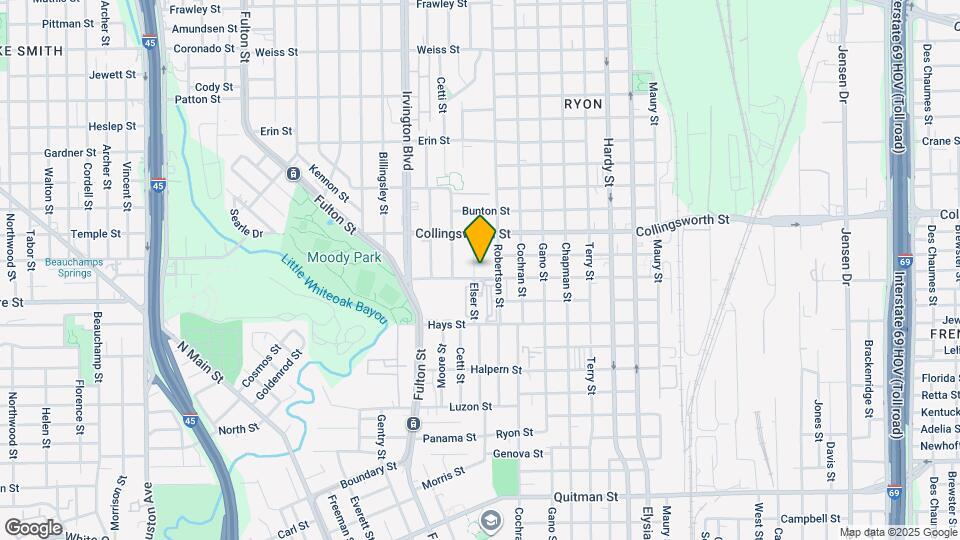 3406 Elser St Map and Location Details
