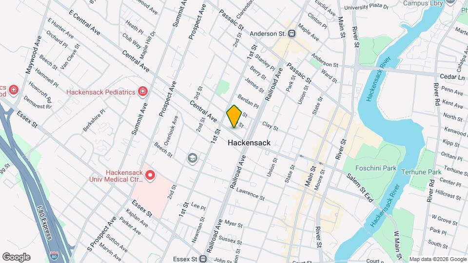 190 Central Ave Map and Location Details