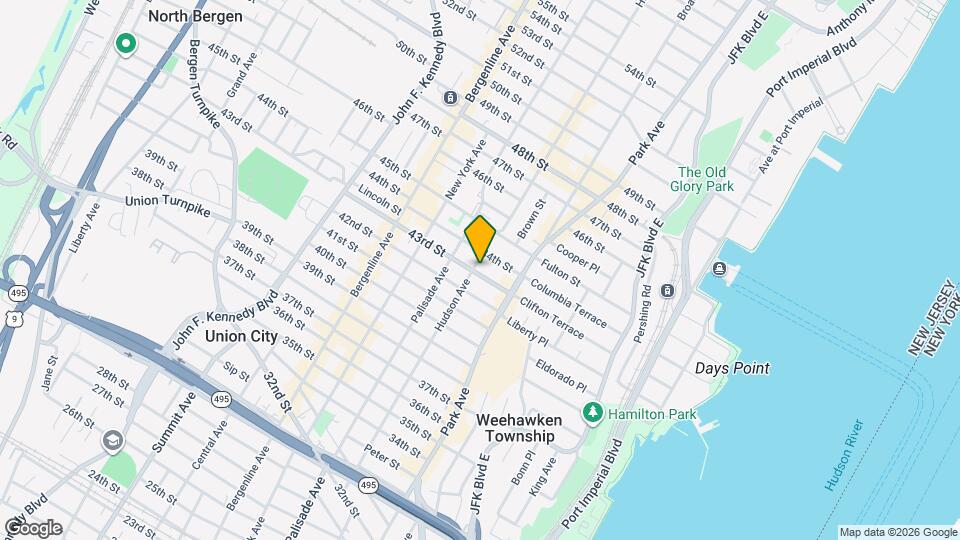 132 43rd St Map and Location Details