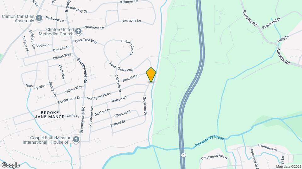 7019 Groveton Dr Map and Location Details