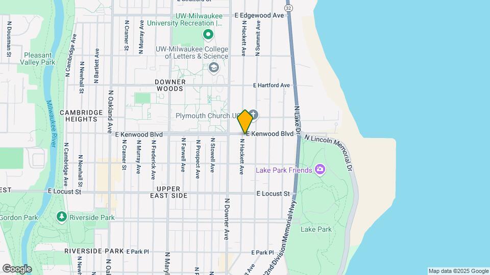 2711 E Kenwood Blvd Mapa y Detalles de la Ubicación