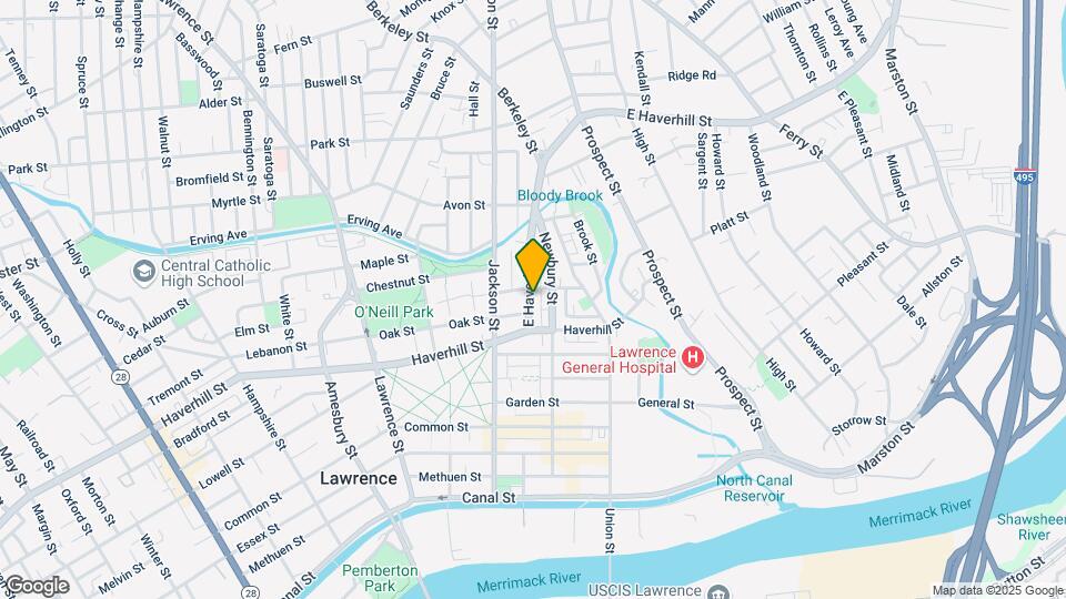 21 E Haverhill St Mapa y Detalles de la Ubicación