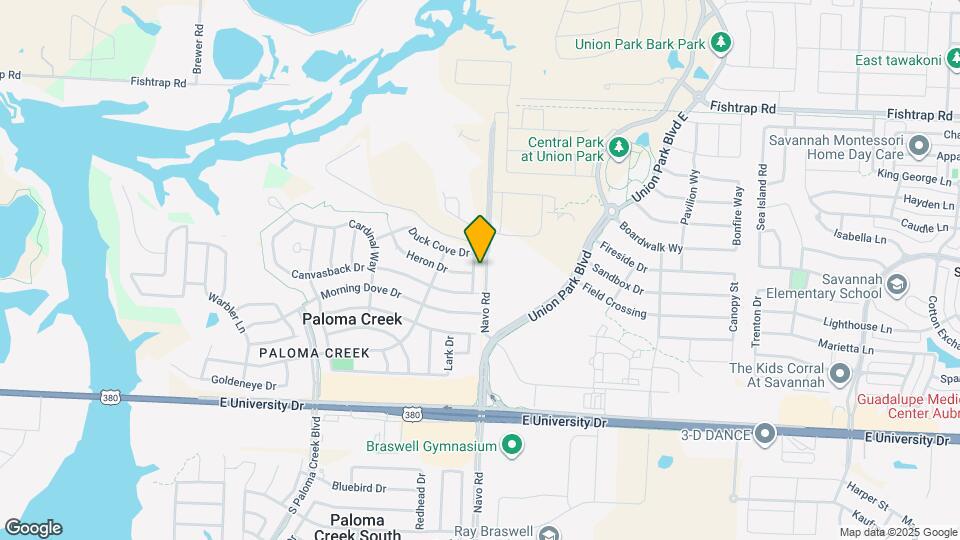 1820 Marlin Dr Mapa y Detalles de la Ubicación