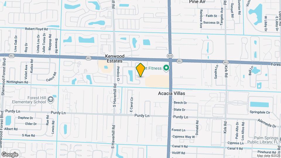 4824 Saratoga Rd Map and Location Details