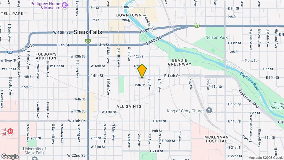 608 S 2nd Ave, Unit 2 Map and Location Details