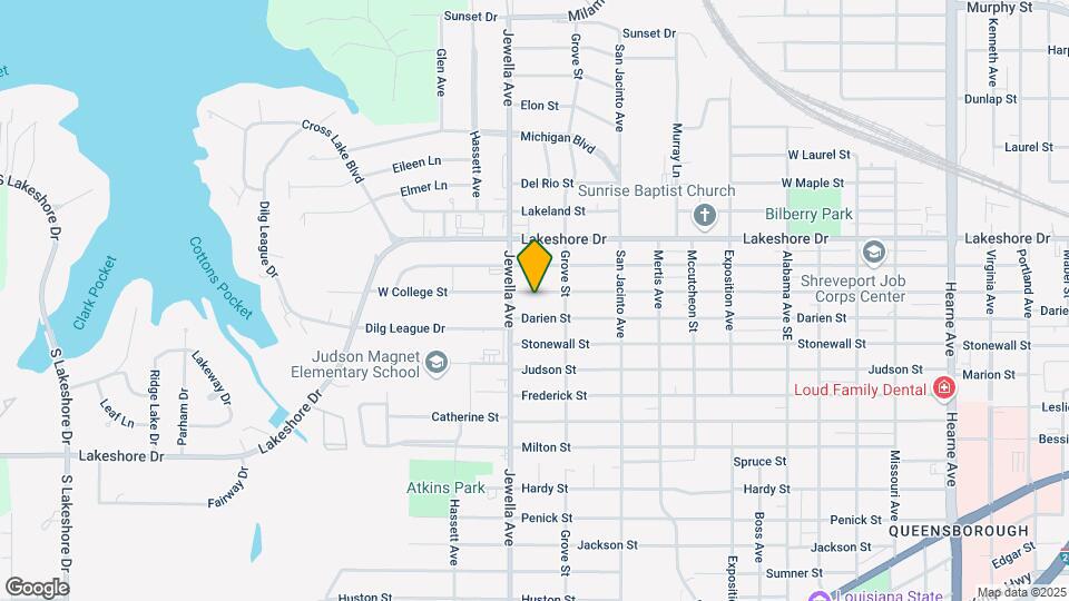 3633 W College St Map and Location Details