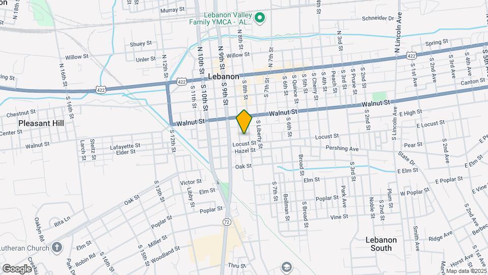 243 S 8th St Map and Location Details