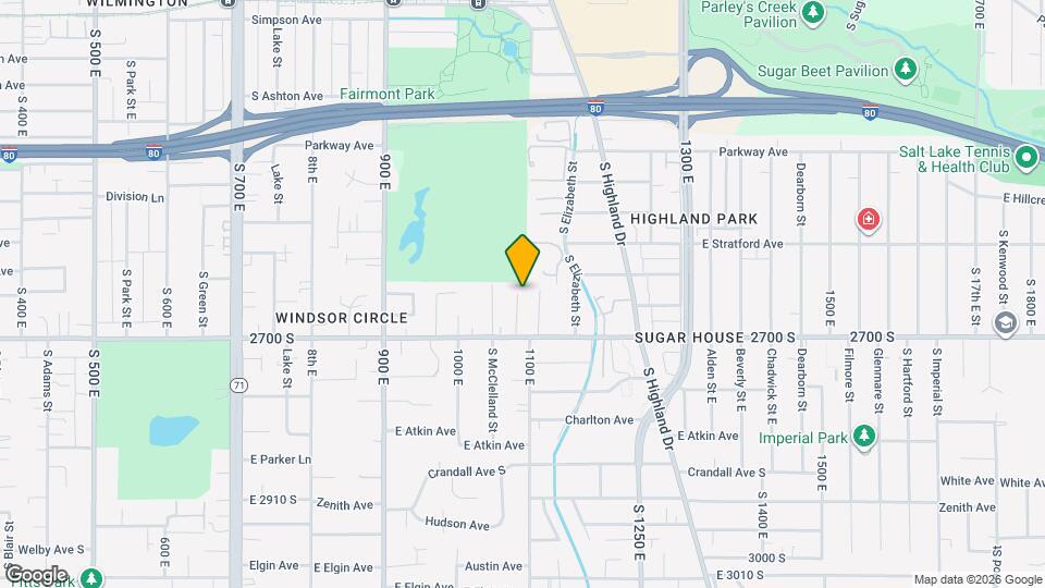 2597 S Forest Dale Cir Map and Location Details